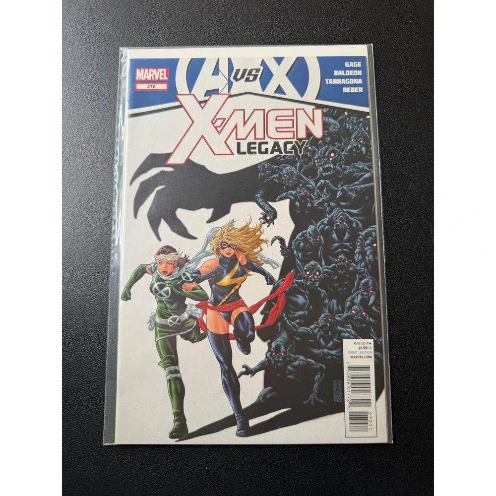 Marvel X-Men‎ Legacy 270 AvX Avengers vs X-Men Rogue Ms Marvel 2012 Comic Book